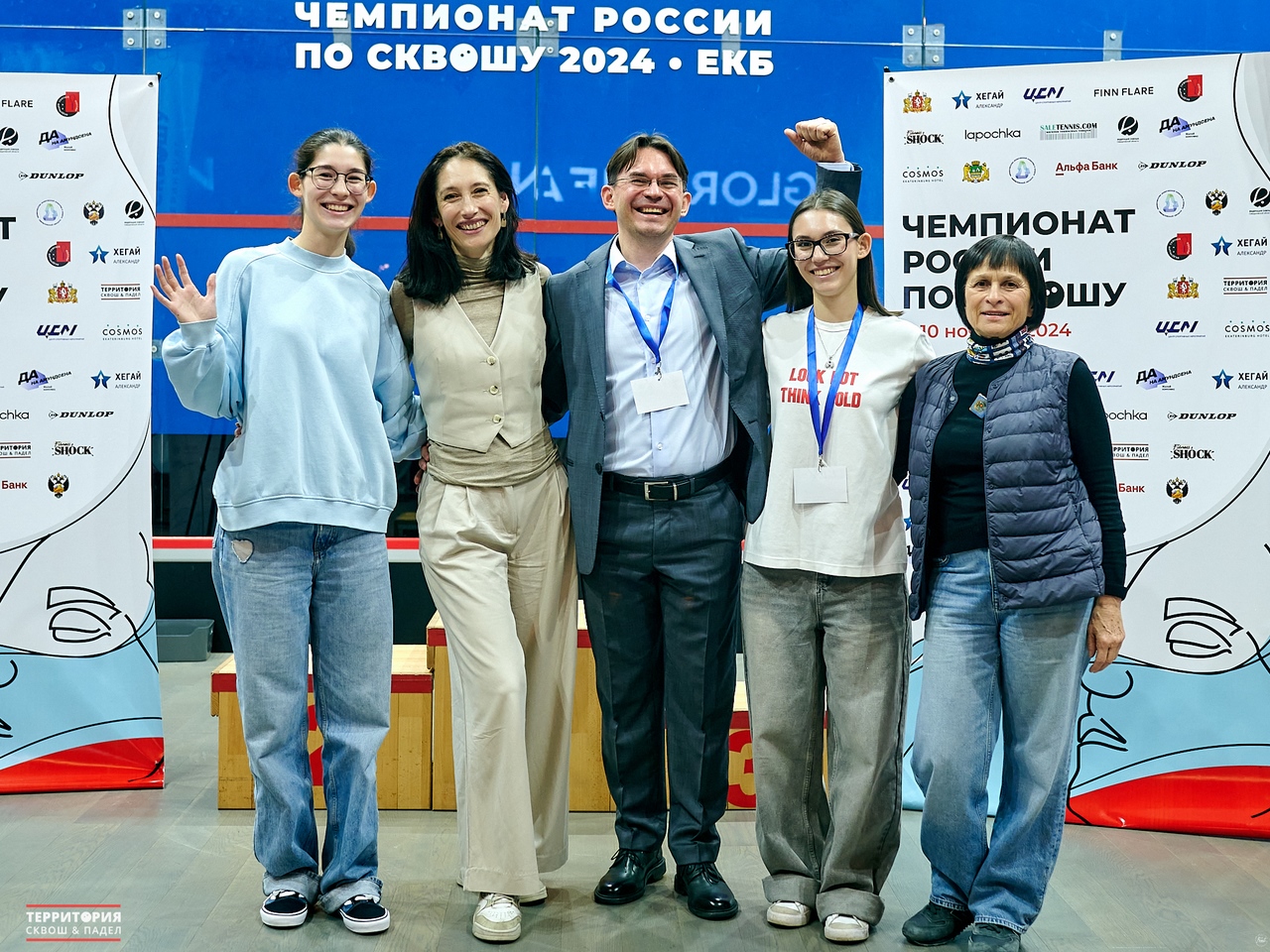 Определены Чемпионы России по сквошу 2024 года!