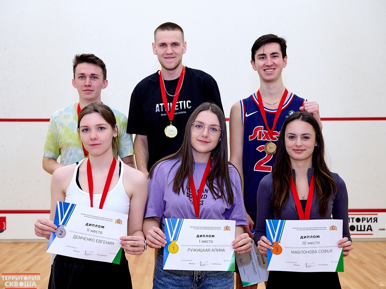 Результаты Чемпионата Свердловской области среди студентов 2023