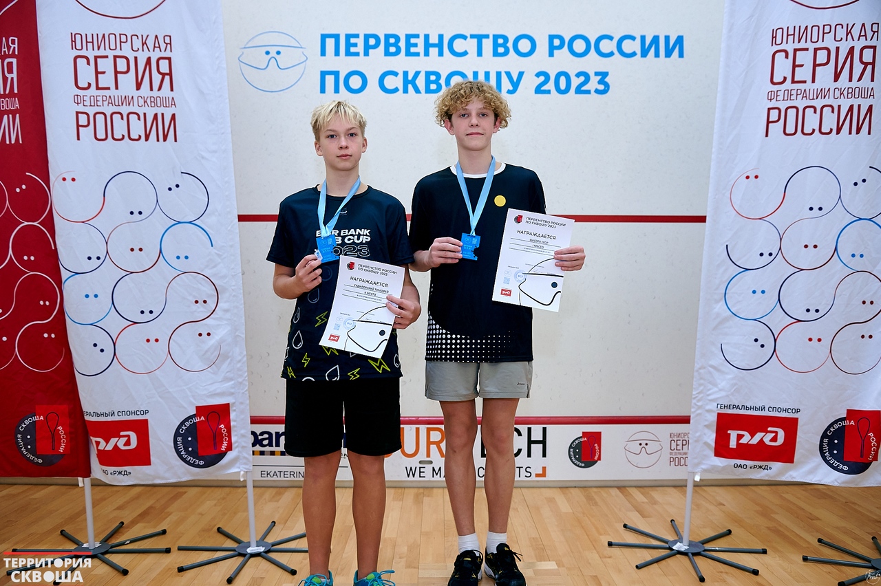 Итоги Первенства России по сквошу 2023 года